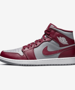 Air Jordan 1 Mid Cherrywood Red