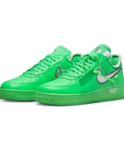 Off-White x Nike Air Force 1 Low Green Spark