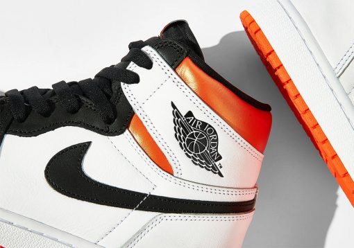 Jordan High OG White Orange Black