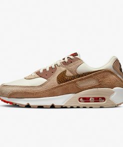 Air Max 90 AMD – Pale Ivory/Summit White/Oatmeal/Picante Red