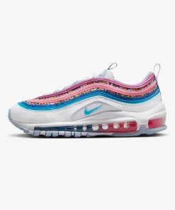 Air Max 97 SE – White/Active Fuchsia/Blue Whisper