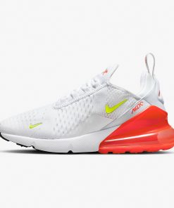 Air Max 270 – White/Bright Crimson/Black/Volt