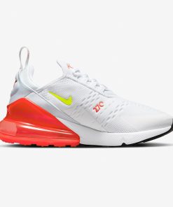 Air Max 270 – White/Bright Crimson/Black/Volt