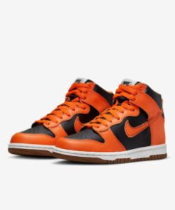 Nike Dunk Hi University ‘Chenille Swoosh Safty Orange’