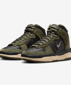 Nike Dunk High Velvet Brown Wolf Grey