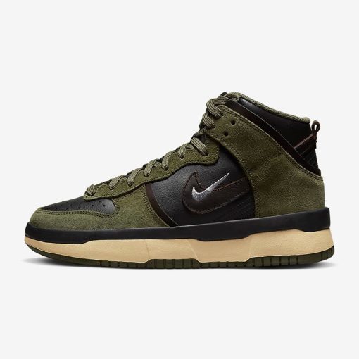 Nike Dunk High Velvet Brown Wolf Grey