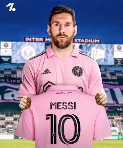 Leo Messi Inter Miami 2023 Home Pink Jersey