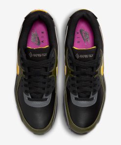 Air Max 90 GTX – Black/Cargo Khaki/Iron Grey/Tour Yellow