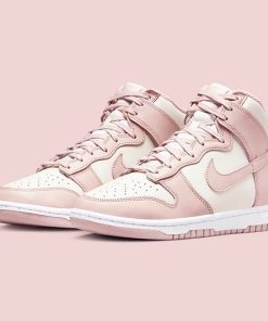 Dunk High “Pink Oxford” Sneakers