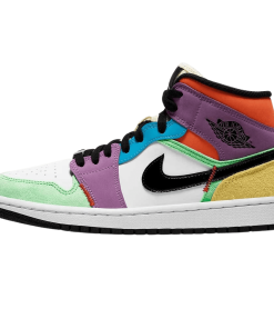 Air Jordan 1 Mid SE Multi-Colour (W)