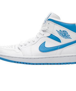 Air Jordan 1 Wmns Mid ‘UNC’ White Carolina Blue