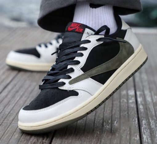 Jordan 1 Retro Low OG SP Travis Scott Olive