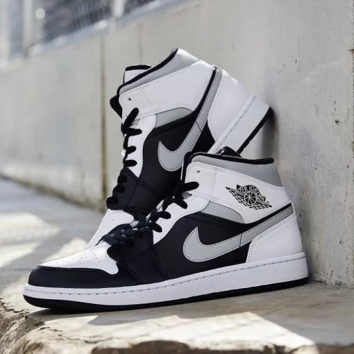 Jordan 1 Mid White Shadow