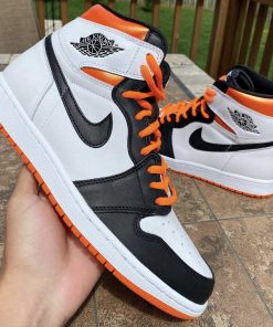 Jordan High OG White Orange Black