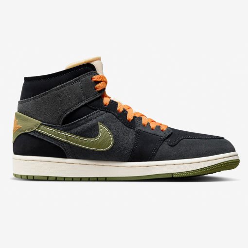 Air Jordan 1 Mid Se Craft “Anthracite/Light Olive”