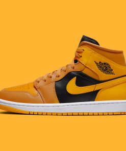 Air Jordan 1 Mid University Gold Paints