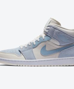 Jordan 1 Mid – Mixed Textures Blue