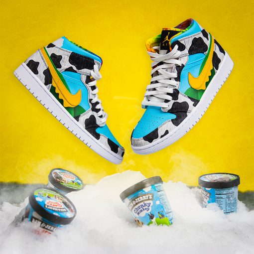 Ben & Jerry’s Chunky Dunky Jordan 1 Custom