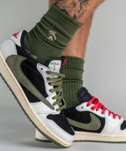 Jordan 1 Retro Low OG SP Travis Scott Olive