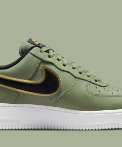 Air Force 1 Low 07 Double Swoosh Olive Green