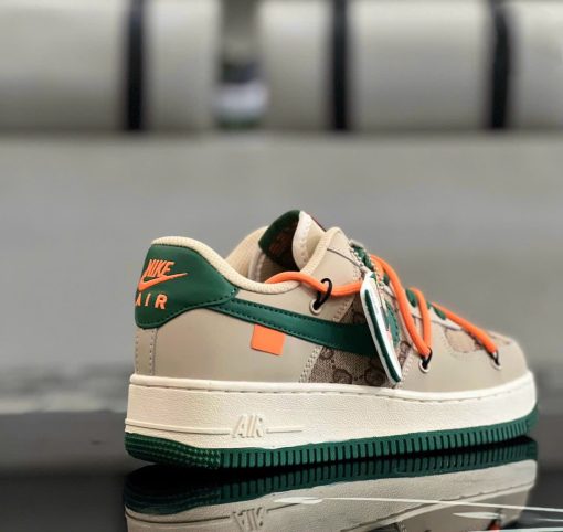 Nike Air Force 1 07 LV8 x Gucci Butter White/Green