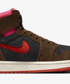 Air Jordan 1 High Zoom Comfort 2 Cacao Wow Picante Red