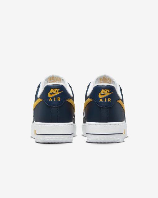 Air Force 1 ’07 Dark Obsidian White University Gold