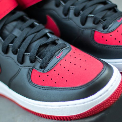 Air Force 1 Mid (Black/Gym Red)