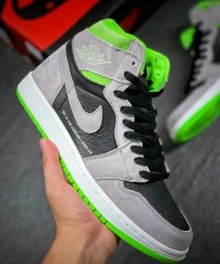 Air Jordan 1 Retro High OG Neutral Grey Gunsmoke Volt