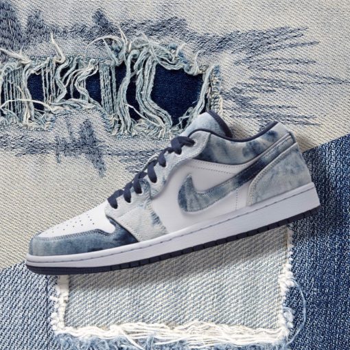 Jordan 1 Low Washed Denim