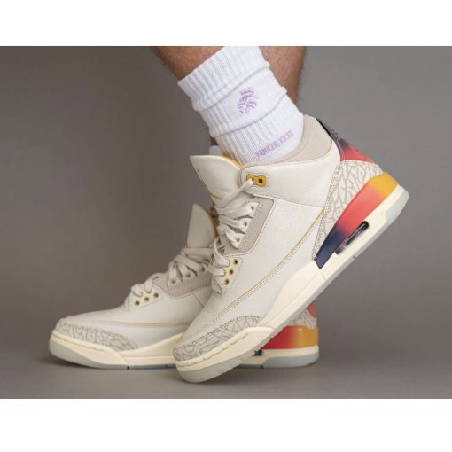 J Balvin x Air Jordan 3 Medellin Sunset