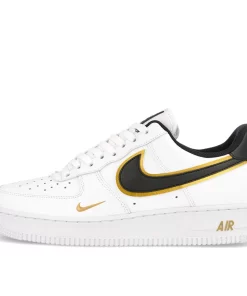 Air Force 1 Low 07 LV8 Double Swoosh White Metallic Gold