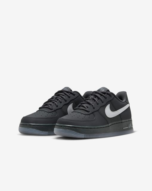 Air Force 1 Low GS Reflective Swoosh Black