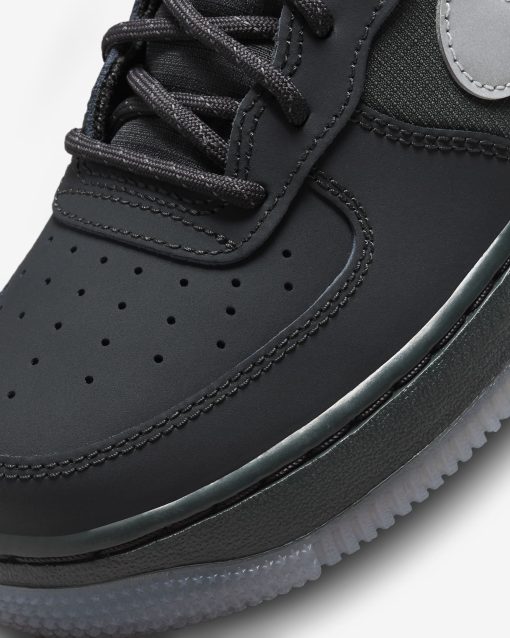 Air Force 1 Low GS Reflective Swoosh Black