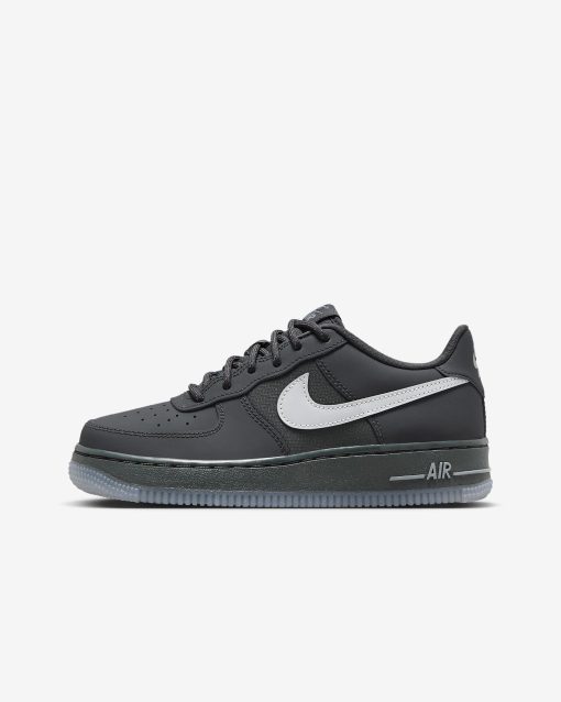 Air Force 1 Low GS Reflective Swoosh Black