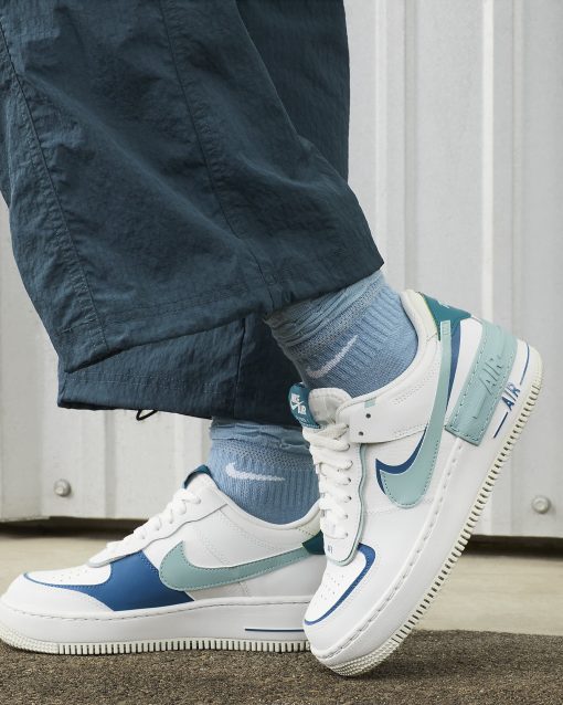 Air Force 1 Shadow Trainers in Blue