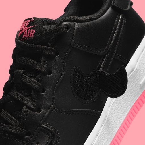 Air Force 1/1 GS Black Hyper Pink