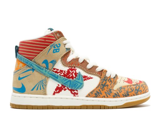 Thomas Campbell x SB Dunk High ‘What The’