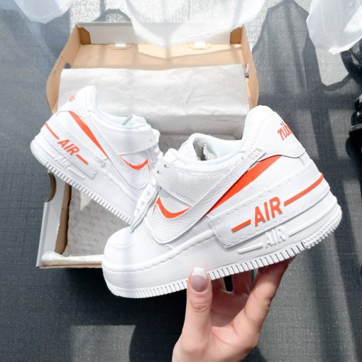 Air Force 1 Custom Sneaker Shadow Orange