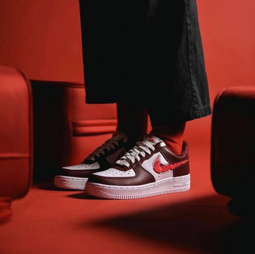 Air Force 1 SE Love For All Burgundy White