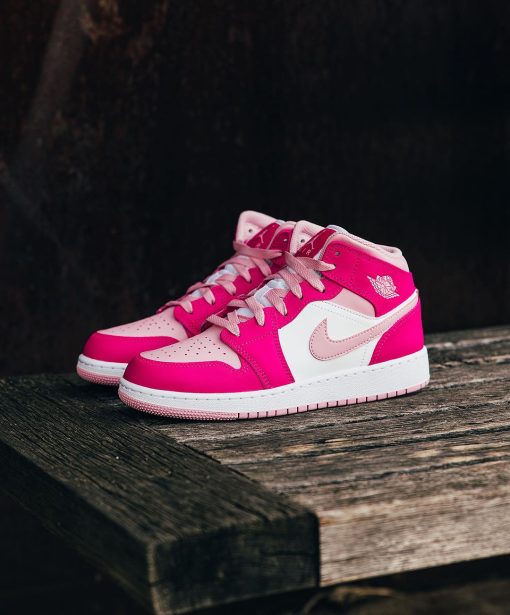 Jordan 1 Mid “Fierce Pink”