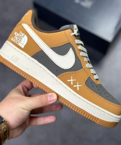 TheNorthFace x Nike Air Force 1 Low Dark Brown White