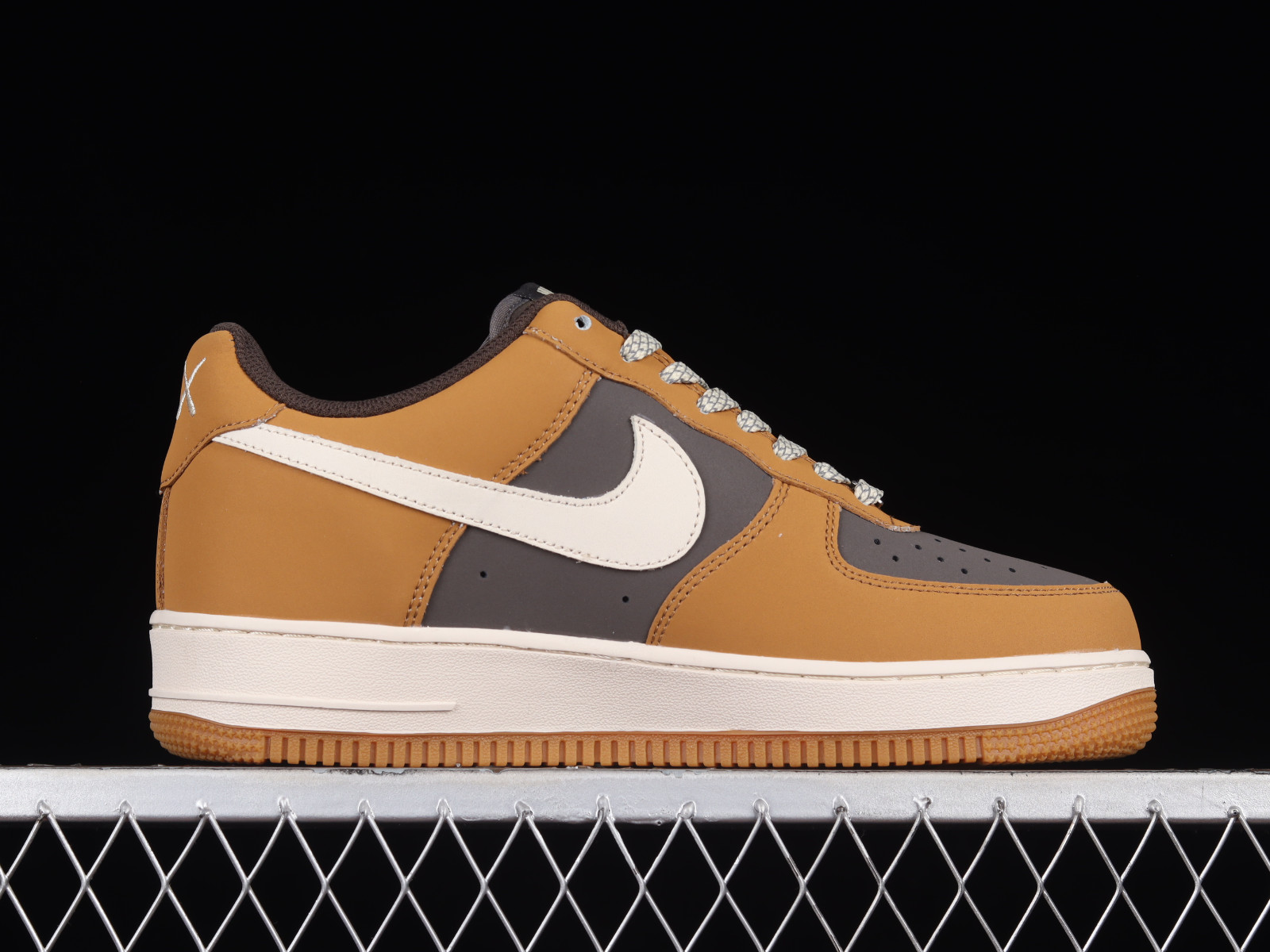 TheNorthFace x Nike Air Force 1 Low Dark Brown White