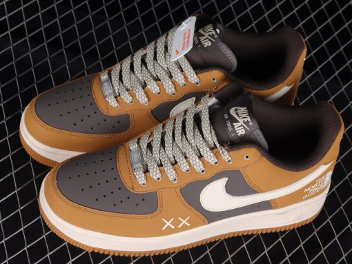 TheNorthFace x Nike Air Force 1 Low Dark Brown White