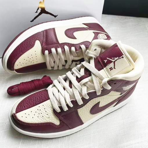 Jordan 1 Mid SE Split Beach Cherrywood