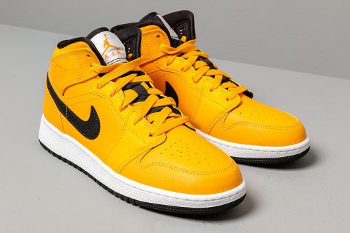 Air Jordan 1 Mid Full Bright Taxi Yellow