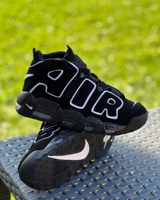 Nike Air More Uptempo Black/White