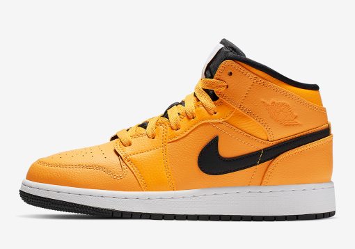 Air Jordan 1 Mid Full Bright Taxi Yellow