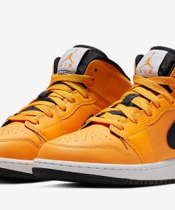 Air Jordan 1 Mid Full Bright Taxi Yellow