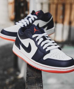 Air Jordan 1 Low Obsidian Ember Glow